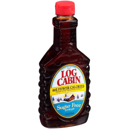 Log Cabin Log Cabin Sugar Free Syrup 12 Fl oz., PK12 4300000120
